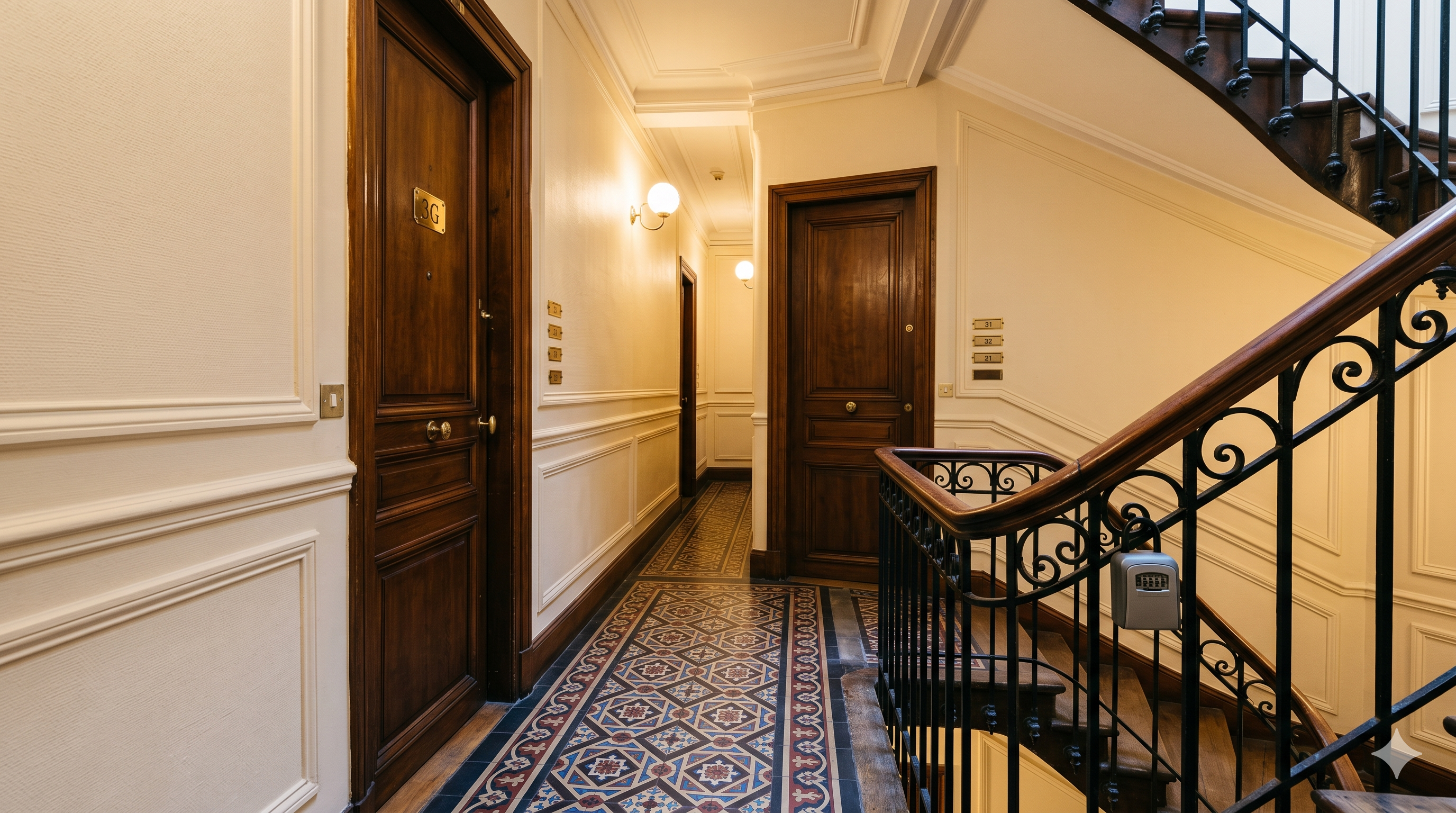 Couloir d'immeuble